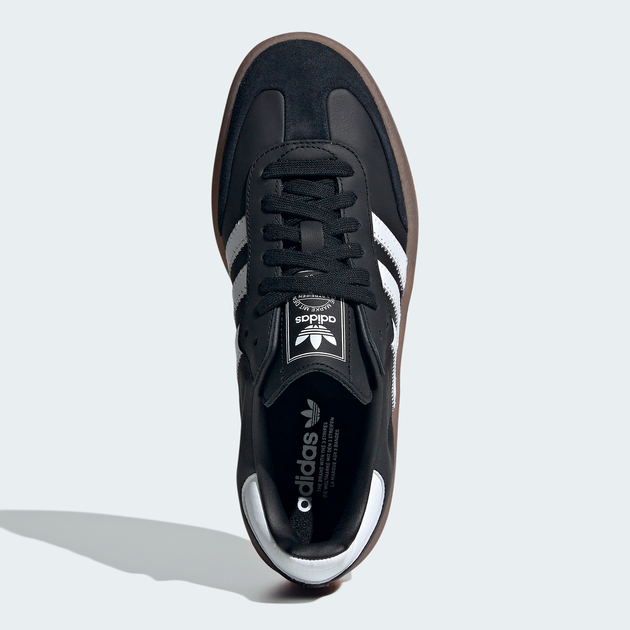 Жіночі кеди низькі Adidas Samba W JI1350 38.5 (5.5UK) 24 см Cblack/Ftwwht/Goldmt (4067897471470) - зображення 5