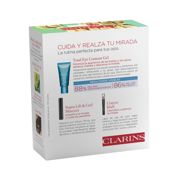 Zestaw do pielęgnacji twarzy Clarins Blue Gel Eyes Set (3666057227615) - obraz 2