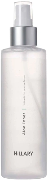 Тонік для сухої та чутливої шкіри обличчя Hillary Aloe Toner 200ml (917307-843565-2) - Фото 1 Тонік для сухої та чутливої шкіри обличчя Hillary Aloe Toner 200ml (917307-843565-2) - зображення 1