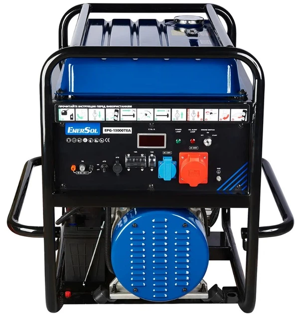 Генератор бензиновый EnerSol 12/13 кВт 3-фазный EPG-13000TEA - Фото 6 Генератор бензиновый EnerSol 12/13 кВт 3-фазный EPG-13000TEA - изображение 6