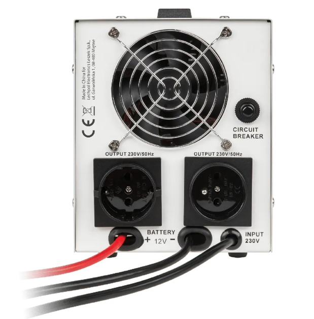 Источник бесперебойного питания (ИБП) Kemot 700/1000W 12v (Белый) URZ3406 - изображение 3