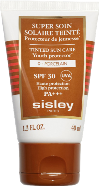 Тональна основа Sisley Super Soin Solaire Tinted Sun Care SPF 30 Porcelain 40 мл (3473311682246) - зображення 1