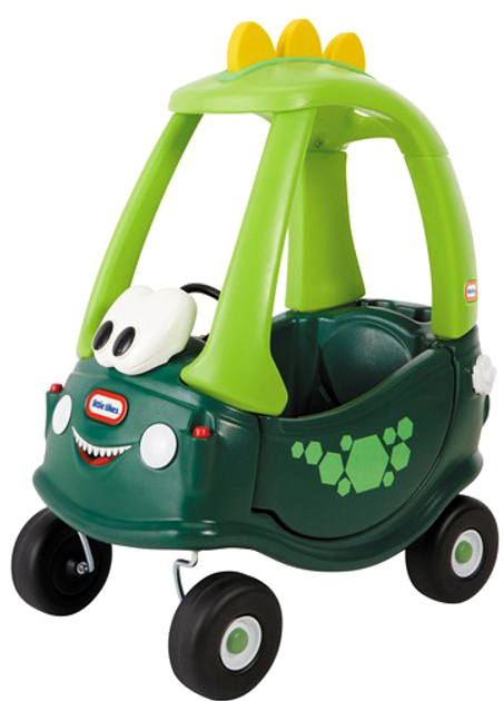Jeździk Little Tikes Cozy Coupe Dino Go Green 18 m + Zielony (0050743174100) - obraz 1