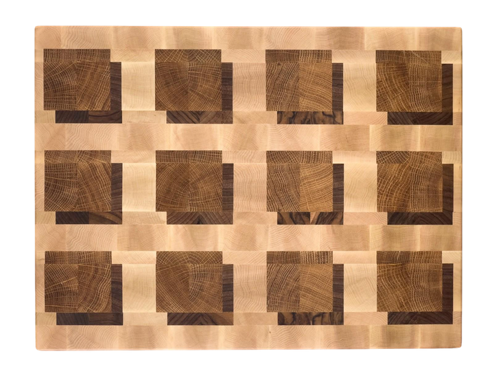 Торцева обробна дошка CUBO 3D Shadows Велика (40 x 30 x 3.8 см) - зображення 3