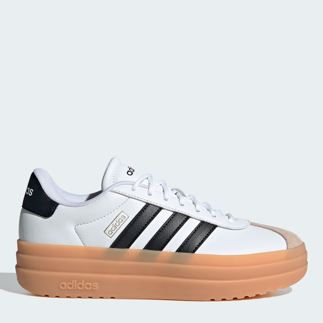 Акція на Жіночі кеди низькі Adidas Vl Court Bold IH3083 36.5 (4UK) 22.5 см Vl Court Bold Ftwwht/Cblack/Wonbei від Rozetka