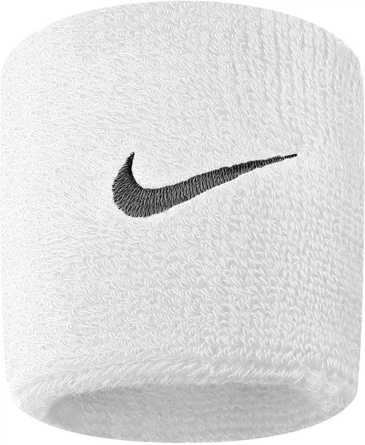 Напульсник Nike Swoosh Wristbands White (845840057971) - зображення 2