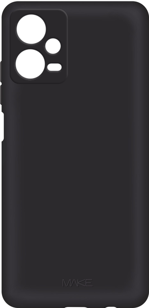 Чохол для смартфона MAKE Skin для Xiaomi Redmi Note 12 Pro 5G Black (MCS-XRN12P5GBK) - Фото 1 Чохол для смартфона MAKE Skin для Xiaomi Redmi Note 12 Pro 5G Black (MCS-XRN12P5GBK) - зображення 1