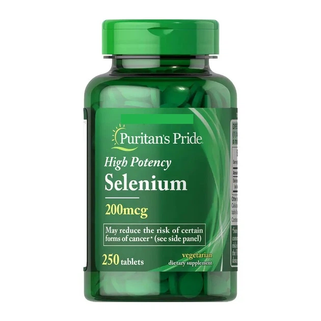 Селен Puritan's Pride Selenium 200 mcg 250 табл - Фото 3 Селен Puritan's Pride Selenium 200 mcg 250 табл - изображение 3