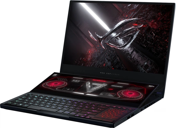 Ноутбук Б\У Asus ZenBook Duo Pro UX581 \ Intel® Core i9-9980HK \ 8 ядер 16 потоков \ RAM 32 GB \ SSD 1000 GB \ NVIDIA RTX 2060 6 GB \ 4K \ 2 Экрана - Б/У - Фото 2 Ноутбук Б\У Asus ZenBook Duo Pro UX581 \ Intel® Core i9-9980HK \ 8 ядер 16 потоков \ RAM 32 GB \ SSD 1000 GB \ NVIDIA RTX 2060 6 GB \ 4K \ 2 Экрана - Б/У - изображение 2