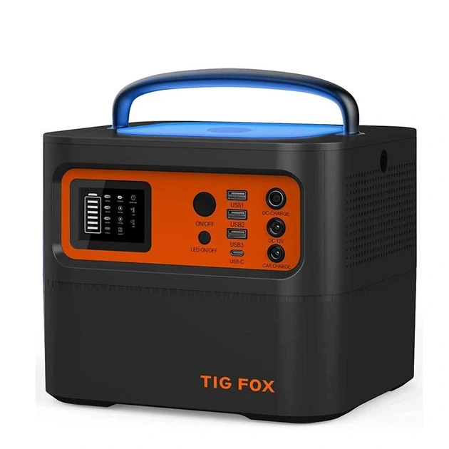Портативна зарядна станція TIG FOX Portable T500 / 500 Вт / 540 Вт