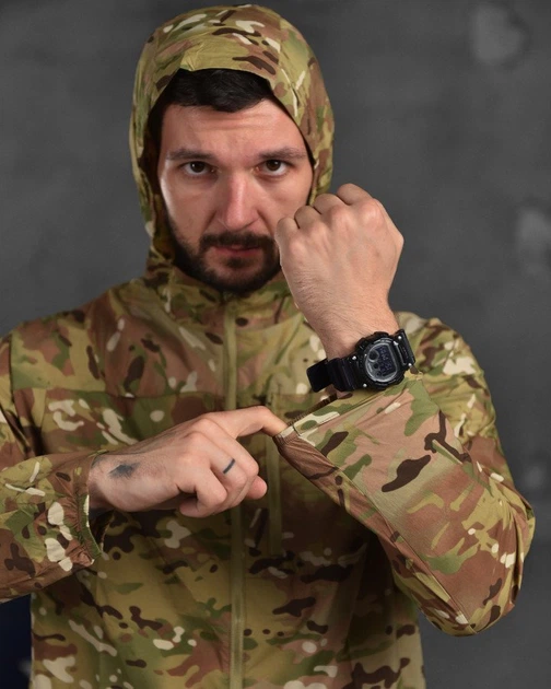 Ультралегка Вітровка Tactical Series мультикам розмір M - Фото 4 Ультралегка Вітровка Tactical Series мультикам розмір M - зображення 4