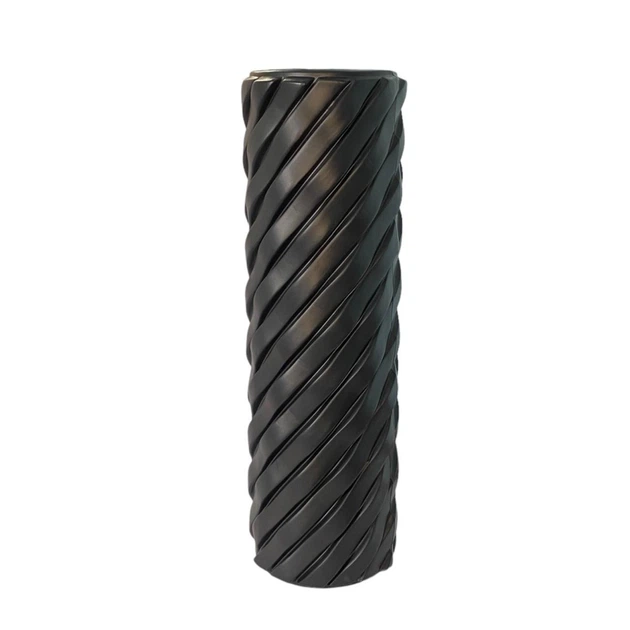 Массажный ролик RollerUA Waves для спины и тела 45 см Black 18271248 - изображение 2