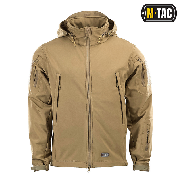 Куртка M-Tac Soft Shell Tan L - зображення 2