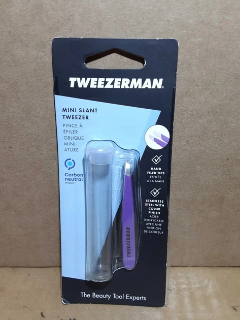 Пинцет для бровей Tweezerman Mini Slant Tweezer Blooming Lilac (7 см) - Фото 8 Пинцет для бровей Tweezerman Mini Slant Tweezer Blooming Lilac (7 см) - изображение 8