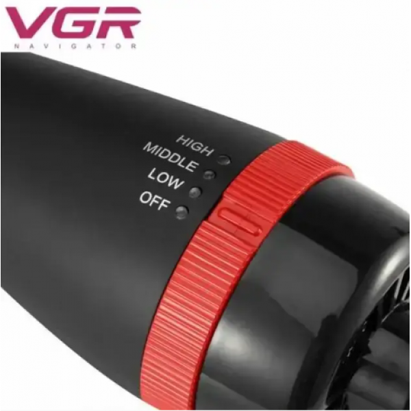 Фен щітка для волосся VGR V-416 3 в 1 Браш гребінець 1000 Вт - зображення 4
