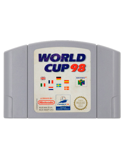 Игра Nintendo N64 World Cup 98 Europe Английская Версия Только Картридж Б/У - Фото 1 Игра Nintendo N64 World Cup 98 Europe Английская Версия Только Картридж Б/У - изображение 1