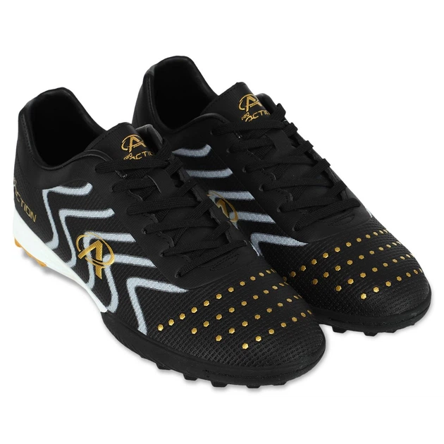 Сороконожки футбольные SP-Sport Action Game 22587 размер 40 Black-Gold - Фото 3 Сороконожки футбольные SP-Sport Action Game 22587 размер 40 Black-Gold - изображение 3