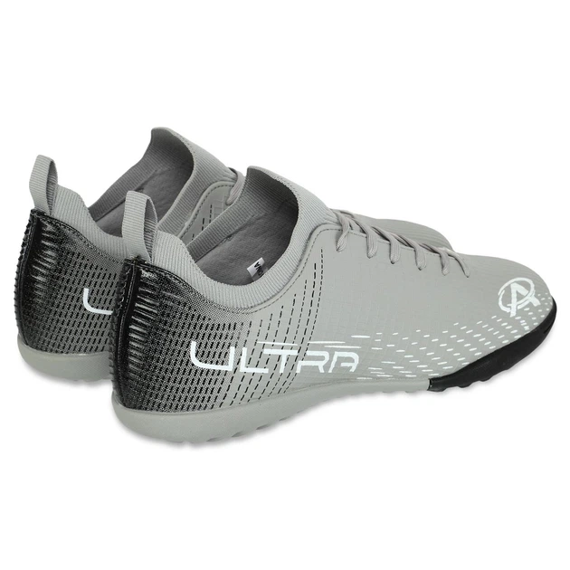 Сороконожки футбольные с носком SP-Sport Ultra Game 0402-7 размер 44 Light Grey-Black - Фото 5 Сороконожки футбольные с носком SP-Sport Ultra Game 0402-7 размер 44 Light Grey-Black - изображение 5