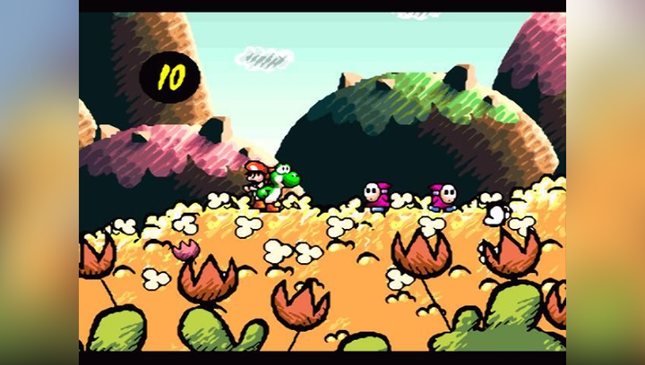 Игра Nintendo SNES Super Mario World 2: Yoshi’s Island Europe Английская Версия Только Картридж Б/У - Фото 3 Игра Nintendo SNES Super Mario World 2: Yoshi’s Island Europe Английская Версия Только Картридж Б/У - изображение 3