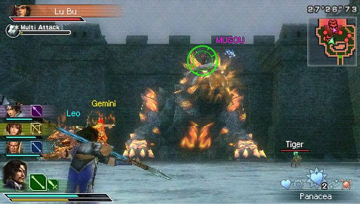 Гра Sony PlayStation Portable Dynasty Warriors: Strikeforce Англійська Версія Б/У - зображення 2