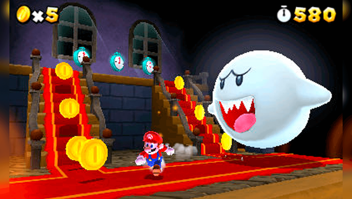 Игра Nintendo 3DS Super Mario 3D Land Europe Английская Версия + Коробка Б/У - изображение 2