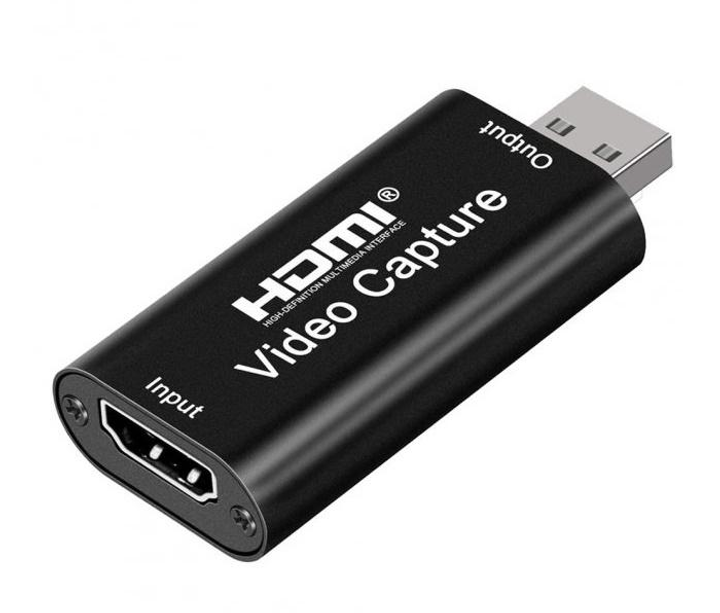 4K HDMI - карта видеозахвата Kotion Each Game Capture UHD30 Black USB 3.0/USB 2.0 записывающее устройство для PS4 игр DVD (HGC-UHD30-B) - изображение 1