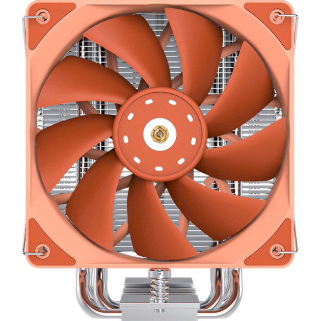 Процессорный кулер GameMax Ice Wind 120 мм Intel/AMD Оранжевый - изображение 2