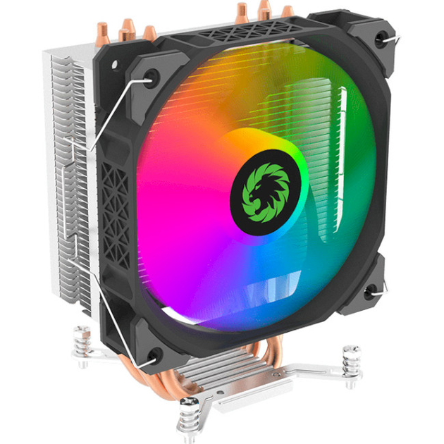 Процессорный кулер GameMax Ice Blade Frgb 120 мм FRGB-подсветка Intel/AMD Черный - изображение 4