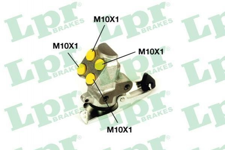 Распределитель тормозных усилий LPR 9932 Volkswagen Polo, Passat, Golf, Scirocco, Jetta; Seat Toledo 191612151, 191612151A, 191612151C - изображение 1