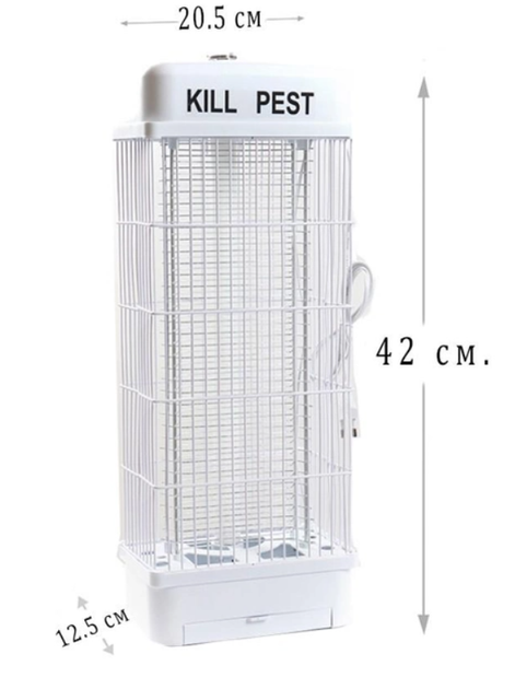 Лампа від комах електрична Renata Electric Insect Killer 10W RT-1X15W біла - зображення 3