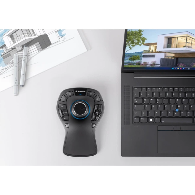 Мишка 3DConnexion Spacemouse Pro Wireless Bluetooth Edition (3DX-700119) - изображение 8