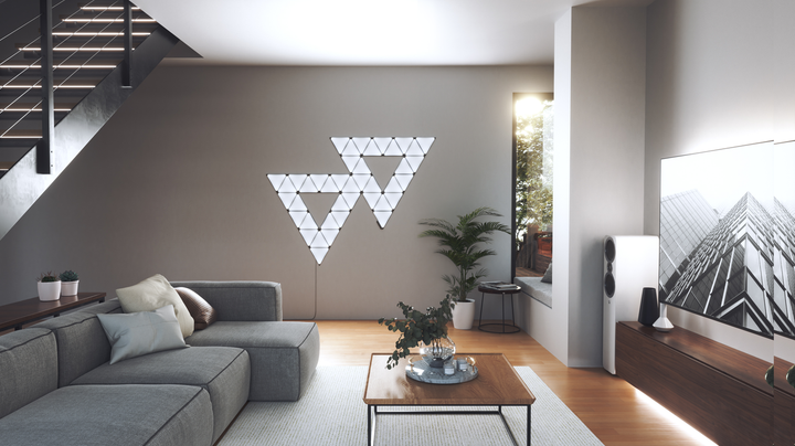 Умная система освещения Nanoleaf Shapes Ultra Black Triangles Starter Kit, Apple Homekit - 9 шт. - изображение 6