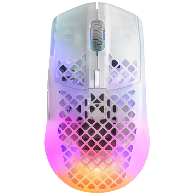 Беспроводная игровая мышка SteelSeries Aerox 3 Wireless Ghost RGB ...