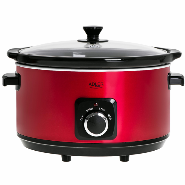 Медленноварка Adler AD 6413 Red - изображение 1