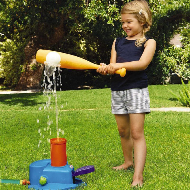 Wodny zestaw Little Tikes Triple Play Splash T-Ball Set (0050743648465) - obraz 3