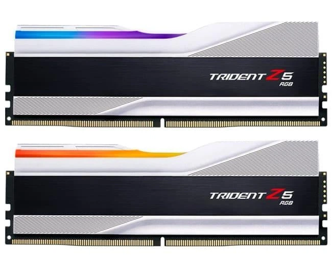 Модуль пам'яті G.Skill DDR5 32GB (2x16) 7200MHz Trident Z5 RGB White XMP (F5-7200J3445G16GX2-TZ5RW) - Фото 1 Модуль пам'яті G.Skill DDR5 32GB (2x16) 7200MHz Trident Z5 RGB White XMP (F5-7200J3445G16GX2-TZ5RW) - зображення 1