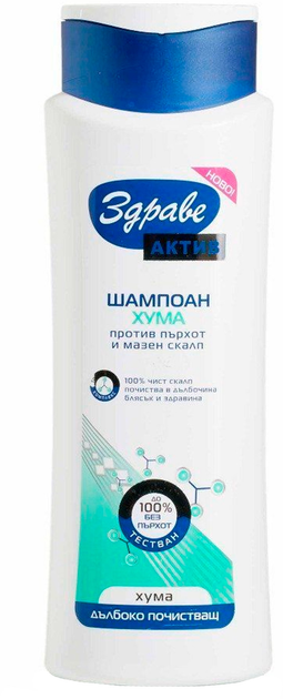 Шампунь против перхоти с белой глиной для глубокого очищения волос ...