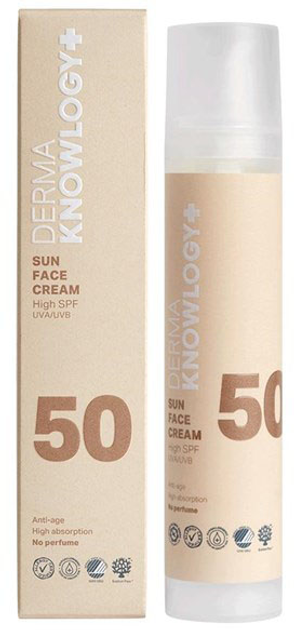 Сонцезахисний лосьйон для обличчя Dermaknowlogy Face Sun SPF 50 50 мл (5709954039696) - зображення 1