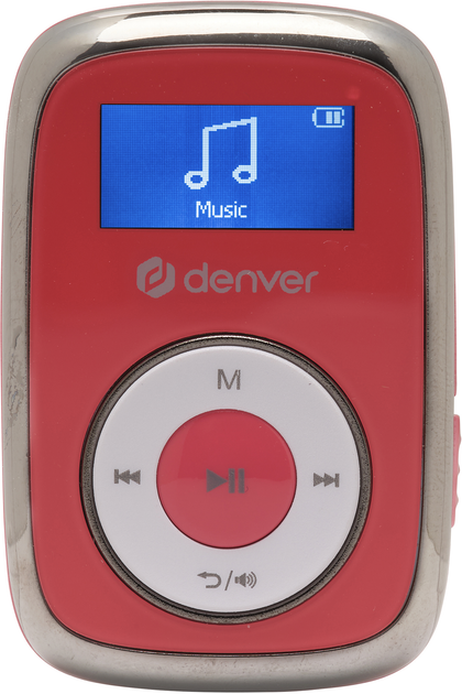 MP3-плеєр Denver MPS-316R рожевий - зображення 1