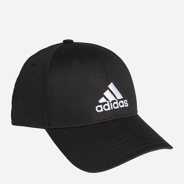 Czapka z daszkiem adidas Bball Cap Cot FK0891 OSFC 51 Czarna (4062054986781) - obraz 3
