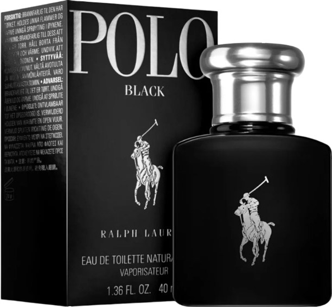 Туалетна вода для чоловіків Ralph Lauren Polo Black 40 мл (3360377034587) - зображення 1