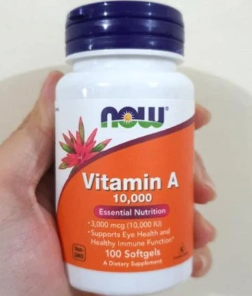 Витамин А NOW Vitamin A 10,000 IU 100 гел капс - изображение 7