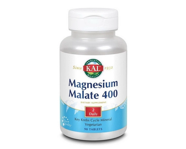 Магний KAL Magnesium Malate 400 90 tab - изображение 3