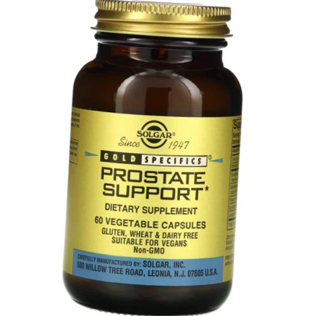 Здоровье простаты Солгар Solgar Prostate Support 60 растительных капсул - изображение 5