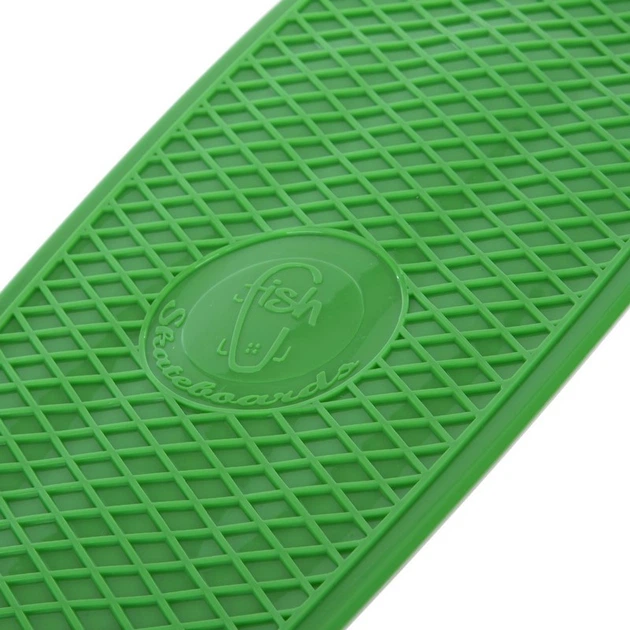 Скейт пенни борд Penny My Go Fish Skateboards 401-15 Green-Yellow - изображение 3