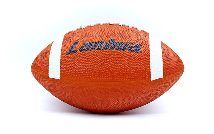 Мяч для американского футбола Lanhua Pro Liga RSF9 размер №9 Orange - изображение 2