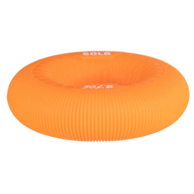 Эспандер кистевой силиконовый кольцо Zelart Jello My Fit 2526 нагрузка 50LB Orange - изображение 2