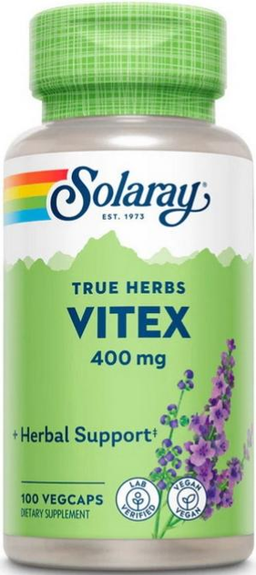 Витекс Solaray Vitex 400 mg 100 veg caps – фото, отзывы, характеристики ...