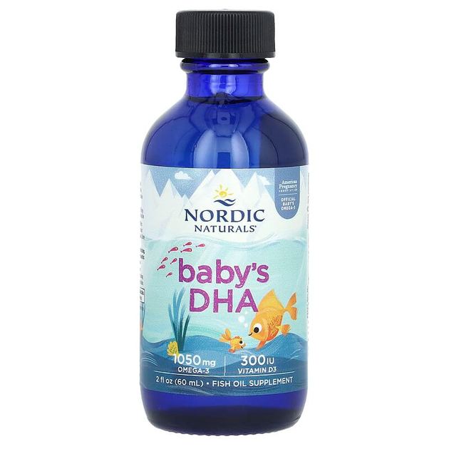 Рідкий риб'ячий жир для дітей + Д3, Nordic Naturals, 60 мл, (NOR-53787) - зображення 3