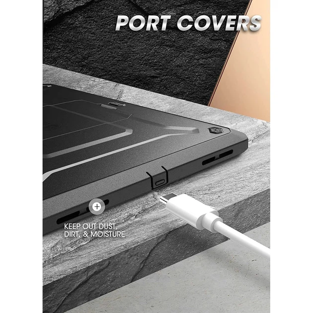 Противоударный чехол с защитой экрана SUPCASE UB Pro Full Body Rugged Case for iPad 10th Gen 10.9 (2022) - Black - Фото 5 Противоударный чехол с защитой экрана SUPCASE UB Pro Full Body Rugged Case for iPad 10th Gen 10.9 (2022) - Black - изображение 5